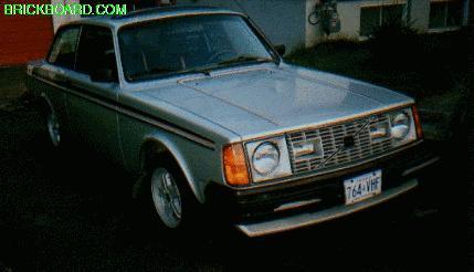 Volvo 240 -- silver bullet