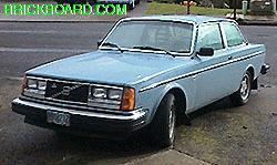Volvo 240 -- Blue Bomber
