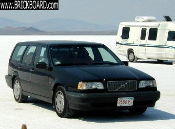 Volvo 850 -- '96 850 at Bonneville Salt Flats