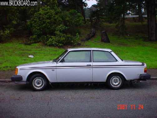 Volvo 200 -- Silver Sporty Swede