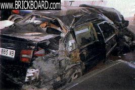 Volvo S70 -- Italian S70 crashed